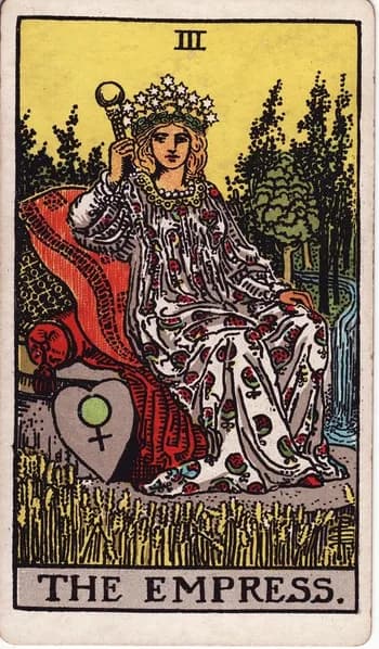 Carta dei tarocchi Rider–Waite–Smith: L'Imperatrice